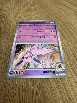 Pokemon Espeon 033/131 Sv: Prismatic Evolutions Rare Holo Pokeball Card - Image 5