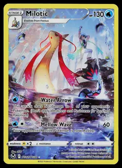 Pokemon Card - Milotic Silver Tempest TG02/TG30 Ultra Rare - Image 1