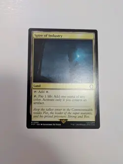MTG - Spire of Industry - Fallout (PIP) NM/M Condition - Image 1