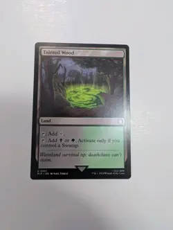 MTG - Tainted Wood - Fallout (PIP) NM/M Condition - Image 1