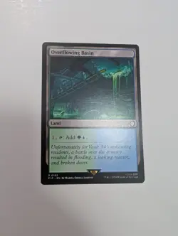 MTG - Overflowing Basin - Fallout (PIP) NM/M Condition - Image 1