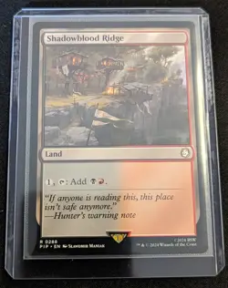 MTG - Shadowblood Ridge - Universes Beyond: Fallout - Pack Fresh!! - Image 2