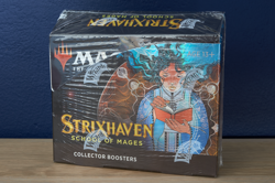 MTG Magic the Gathering Strixhaven School of Mages Collector Booster Box Sealed - Image 1