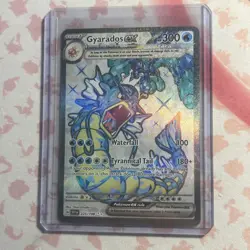 Gyarados ex 225/198 Ultra Rare Scarlet & Violet Base Set Pokemon TCG Box Promo - Image 1