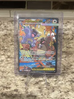 Pokemon TCG Mega Kangaskhan EX 182/132 Holo Rare ME01 Mega Evolution - Image 1