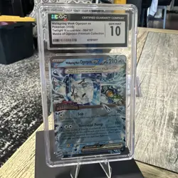 2024 Pokemon Twilight Masquerade Wellspring Mask Ogerpon ex CGC 10 Holo - Image 1