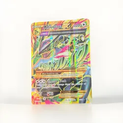 Pokemon M Rayquaza EX Full Art Ultra Rare Holo 98/98 XY Ancient Origins - Image 1