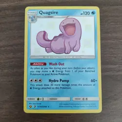 Quagsire SV10/SV94 - NM HOLO RARE Shiny Vault Hidden Fates 2019 Pokemon TCG Card - Image 1