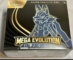 POKEMON TCG Mega Evolution Elite Trainer Box Lucario ETB Sealed *BRAND NEW* - Image 1