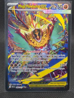 Mega Hawlucha EX SIR 283/217 Ascended Heroes Special Illustration Rare Pokemon - Image 1