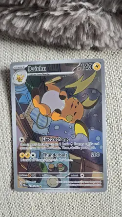 Raichu - 211/193 - Pokemon Paldea Evolved Illustration Rare Card NM - Image 1
