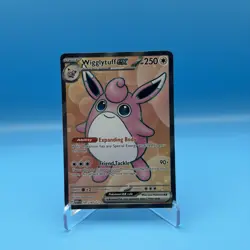 Wigglytuff EX Full Art 187/165 Scarlet & Violet 151 English Pokemon TCG NM - Image 1