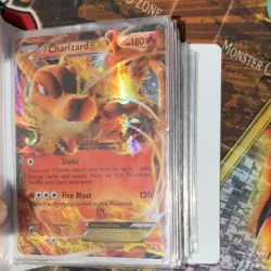 Pokemon TCG Charizard EX & GX, Mew, M Rayquaza EX, Zapdos Holo Card Lot - Image 3