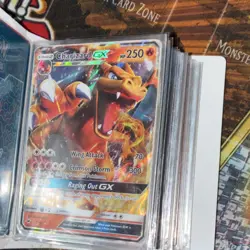 Pokemon TCG Charizard EX & GX, Mew, M Rayquaza EX, Zapdos Holo Card Lot - Image 5