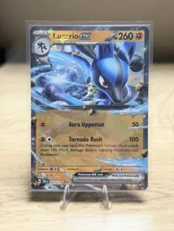 Lucario EX, 051/131, Double Rare, SV: Prismatic Evolutions, Pokemon TCG, NM - Image 1