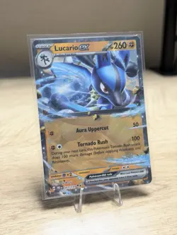 Lucario EX, 051/131, Double Rare, SV: Prismatic Evolutions, Pokemon TCG, NM - Image 2