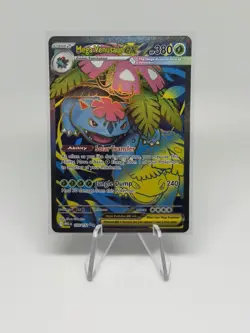 Mega Venusaur ex 155/132 Me01: Mega Evolution Ultra Rare Pokemon NM - Image 1