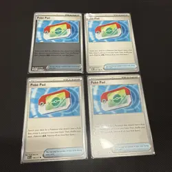 4x Poke Pad Perfect Order Pokemon Trainer Play Set Of 4 - Image 1