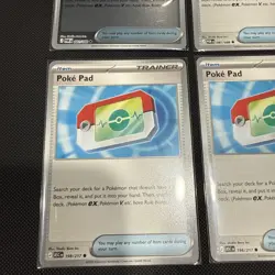 4x Poke Pad Perfect Order Pokemon Trainer Play Set Of 4 - Image 3