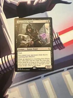 Opposition Agent Commander Legends Regular Card, Near Mint Condition - Image 1