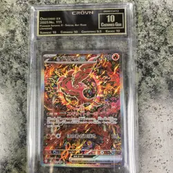 Pokemon Oricorio EX 024 Promo Mega Charizard EX UPC CGC 10 Gem Mint - Image 1