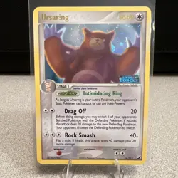 Pokemon TCG Ursaring EX Unseen Forces 18/115 Reverse Holo Holo Rare - Image 1