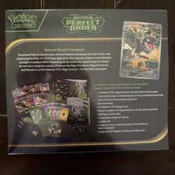 Pokemon Center Exclusive Elite Trainer Box Mega Evolution Perfect Order ETB🟢⚫ - Image 3