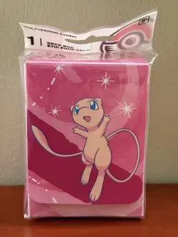 Mythical Mew Deck Box - Official Pokemon Center Product - NEW & SEALED! - Image 1