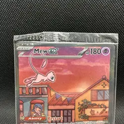 SEALED Mew ex SVP 053 Pokemon TCG Scarlet Violet 151 Black Star Promo Full Art - Image 2
