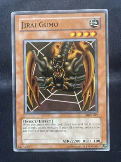 Jirai Gumo MRD-089 Vintage Yu-Gi-Oh! Card Unlimited Light Play - Image 1