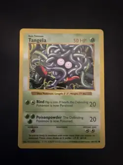 💥 Tangela | Pokemon TCG 1999 | (Shadowless Set) Non Holo Vintage # 66/102 LP - Image 1