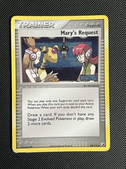 Mary's Request 86/115 Reverse Holo from Pokemon Unseen Forces - Image 1