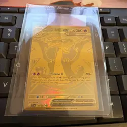 Pokemon Mega Charizard X EX Mega Hyper Rare Holo 130/094 Phantasmal Flames - Image 1