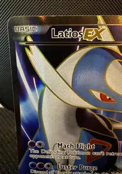 2013 Pokemon Latios EX Full Art Ultra Rare Plasma Freeze #113/116 170 MP - HP + - Image 2