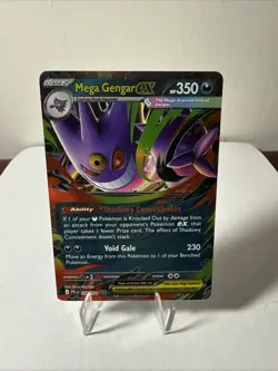 Mega Gengar Ex 56/94 - Pokemon: Phantasmal Flames - Double Rare Holo - NM - Image 1