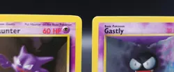 Pokemon TCG Gastly 50/102 and Haunter 29/102 Base Set Ghost/Poison type - Image 3