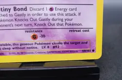 Pokemon TCG Gastly 50/102 and Haunter 29/102 Base Set Ghost/Poison type - Image 5