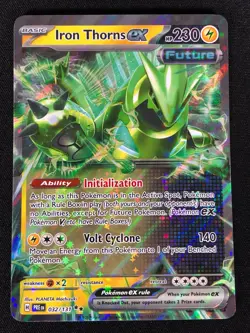 Pokemon Iron Thorns Ex 032/131 Ultra Rare Holo (NM) - Image 1