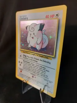 Clefairy 5/102 - Base Set Holo Vintage WoTC 1999 Pokemon TCG - LP/MP - Image 4