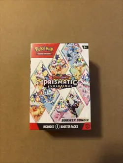 Pokemon TCG: S&V Prismatic Evolutions Booster Bundle (6pks) Factory Sealed - Image 1
