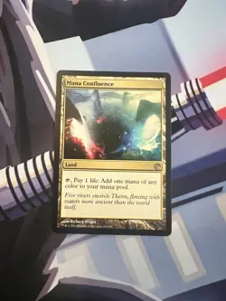 Mana Confluence Magic the Gathering Rare Land Journey Into NYX Regular Card - Image 1