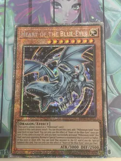 Yugioh 1x Heart of the Blue-Eyes STARLIGHT MP25-EN013 2025 Mega-Pack 1st Ed NM - Image 1
