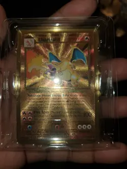 Pokemon Celebrations Gold Metal Charizard Card 4/102 Ultra Premium Collection - Image 2