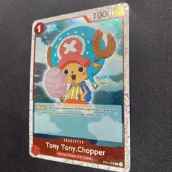 2024 One Piece PRB-01 English Tony Tony Chopper Jolly Roger Reverse Holo - Image 2