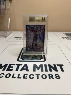 Sanji OP06-119 SP Alt Art OP11 A Fist of Divine Speed One Piece Bgs 9.5 - Image 3