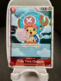 Premium Booster -The Best- #ST01-006 Tony Tony.Chopper ST01-006-Jolly Roger Foil - Image 1