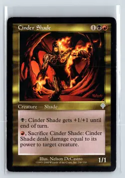 CINDER SHADE - MTG Magic the Gathering Card - Invasion - Uncommon - Image 1