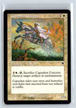 CAPASHEN UNICORN - MTG Magic the Gathering Card - Invasion - Common - Image 1
