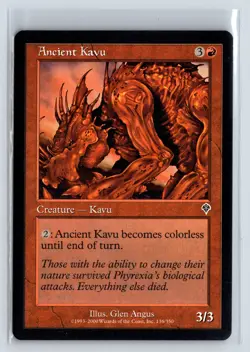 ANCIENT KAVU - MTG Magic the Gathering Card - Invasion - Common - Image 1