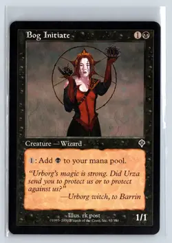 BOG INITIATE - MTG Magic the Gathering Card - Invasion - Common - Image 1